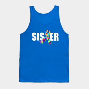 Autism Sister Tank Top